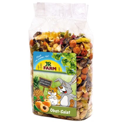 JR Farm Fruit-Salad vaisių mišinys su daržovėmis ir ceratonijomis graužikams, 200 g