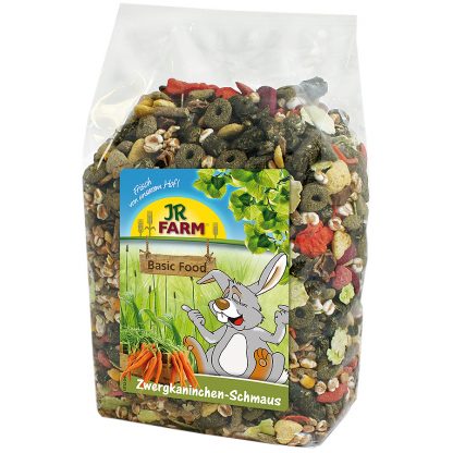 JR Farm Dwarf Rabbits Feast nykštukinių triušių pašaras, 1,2 kg