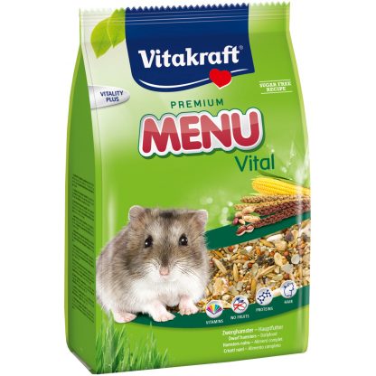 Vitakraft Premium Menu žiurkėnų pašaras, 400 g