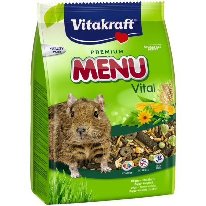 Vitakraft Premium Menu degu pašaras, 600 g