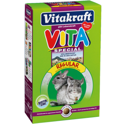 Vitakraft Vita Special Regular pašaras šinšiloms, 600 g