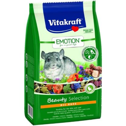 Vitakraft Emotion Beauty pašaras šinšiloms, 600 g