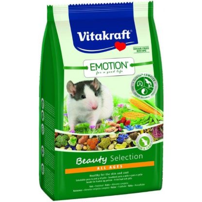 Vitakraft Emotion Beauty pašaras žiurkėms, 600 g