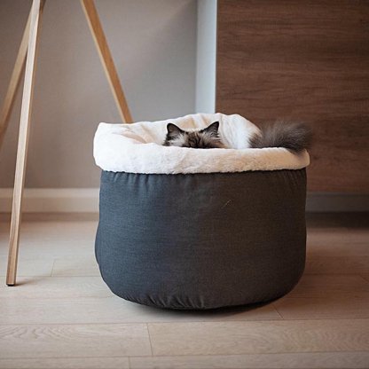 POUF 10 COTTON CAT